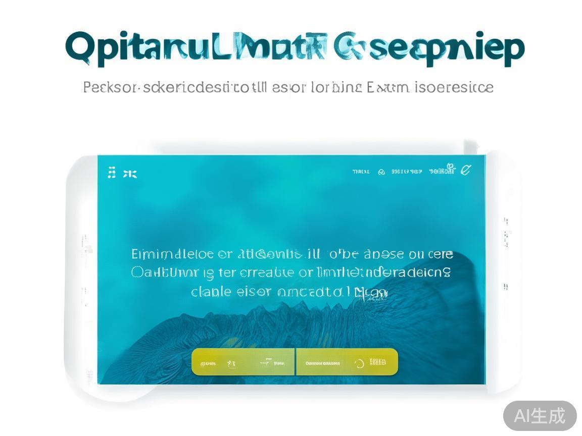 首先，优化手机端操作体验的基础在于界面设计的简洁性